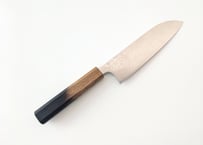 X0008 | ATS34積層 | 菜切 | 樫拭き漆八角柄 | タケフナイフビレッジ