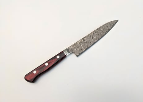 D0330 | VG10ニッケル積層 | 鍔付ペティ120 | 黒染