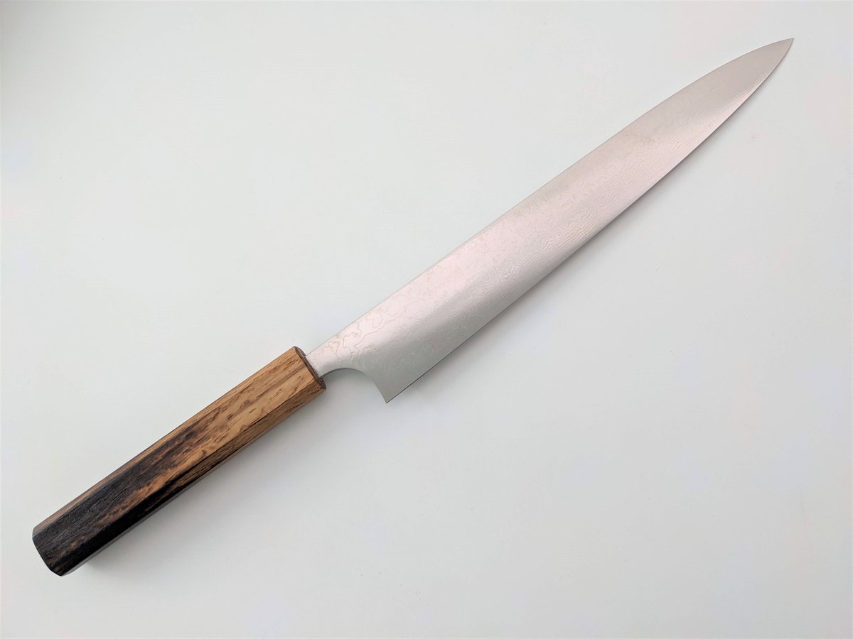 筋引き　包丁　vg10 反り Amazon｜包丁 筋引き V10ダマスカス 270mm｜特殊包丁 オンライン通販