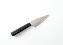 QE0009 | HATSU | VG7 | 巴刃 (小三徳) | 朴木黒八角柄
