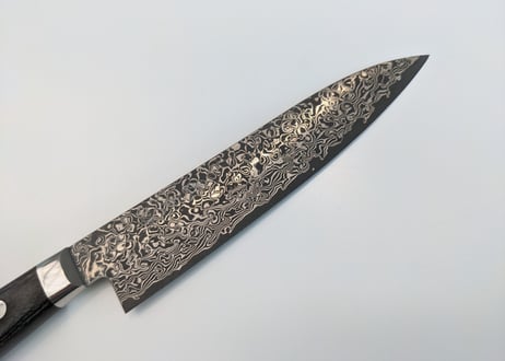 D0330 | VG10ニッケル積層 | 鍔付ペティ120 | 黒染