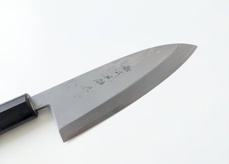 C0511 | 白紙積層 | 出刃5.5寸 | 紫檀しのぎ柄