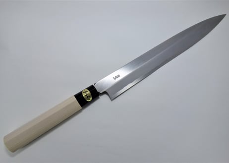 C0032 | 白紙 | 柳刃8寸 | 朴木しのぎ柄