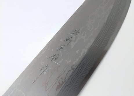 C9100 |  白紙積層 | 切付出刃180 | 八角漆柄