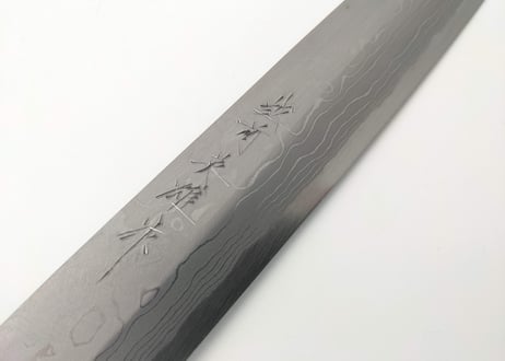 C0803 |  白紙積層 | 柳刃240 | 紫檀八角柄