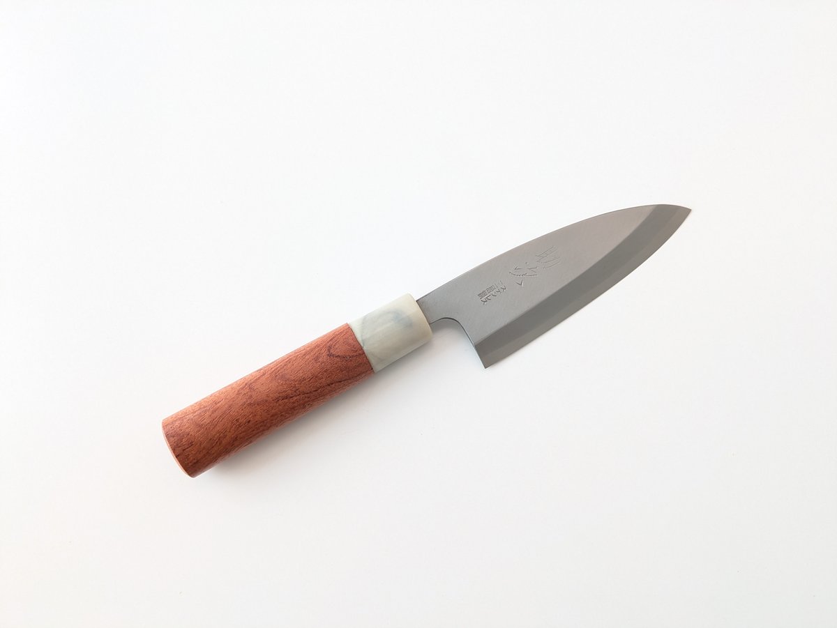 C0899 | VG5 | 出刃4寸 | ブビンガ柄 | タケフナイフビレッジ公式ショップ