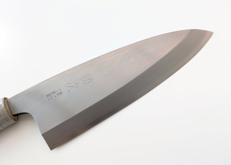 C0903 | ステンレス出刃 | 6寸 | ブビンガ柄・朴木柄 | タケフナイフ