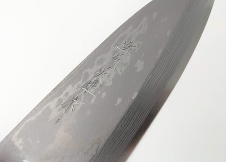 C0814 |  白紙積層 | 出刃150 | 紫檀八角柄