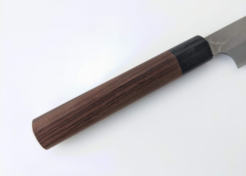 C0076 | 白紙積層 | 柳刃300 | 紫檀しのぎ柄 | タケフナイフビレッジ