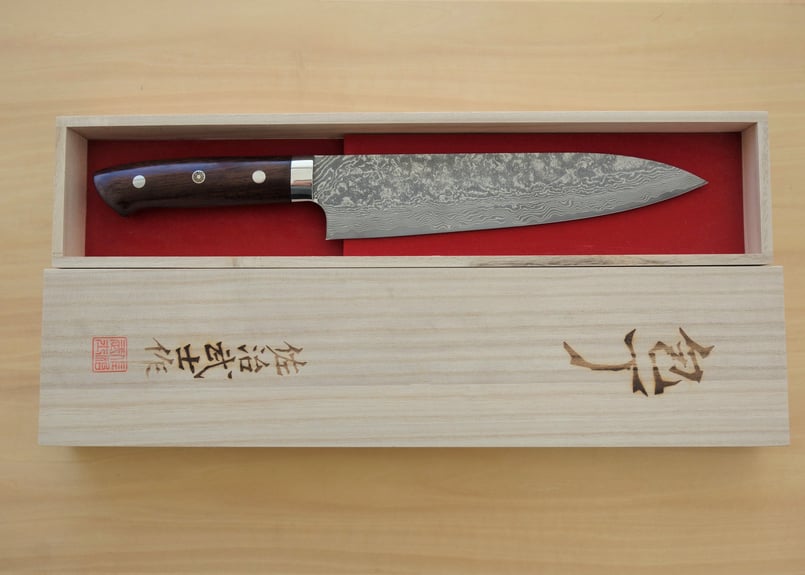 佐治武士 R2 ダイヤモンドフィニッシュ 牛刀 アイアンウッド 24cm 佐治武士 R2 ダイヤモンドフィニッシュ 牛刀 アイアンウッド 24cm