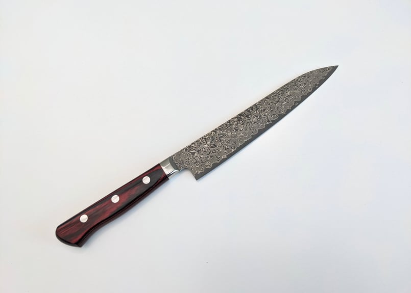 D0331 | VG10ニッケル積層 | 鍔付ペティ150 | 黒染 | タケフ D0331 | VG10ニッケル積層 | 鍔付ペティ150 | 黒染 | タケフ