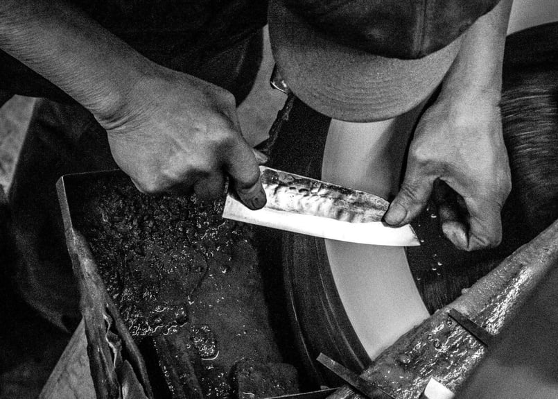 研ぎ直し | 家庭用包丁 | 刃渡24㎝未満 | 1丁 | タケフナイフビレッジ