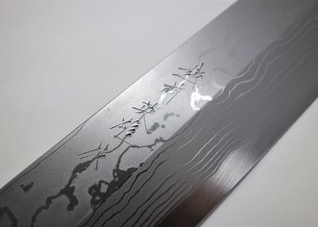 C0826 | 白紙積層 | 角薄刃6寸 | 紫檀八角柄