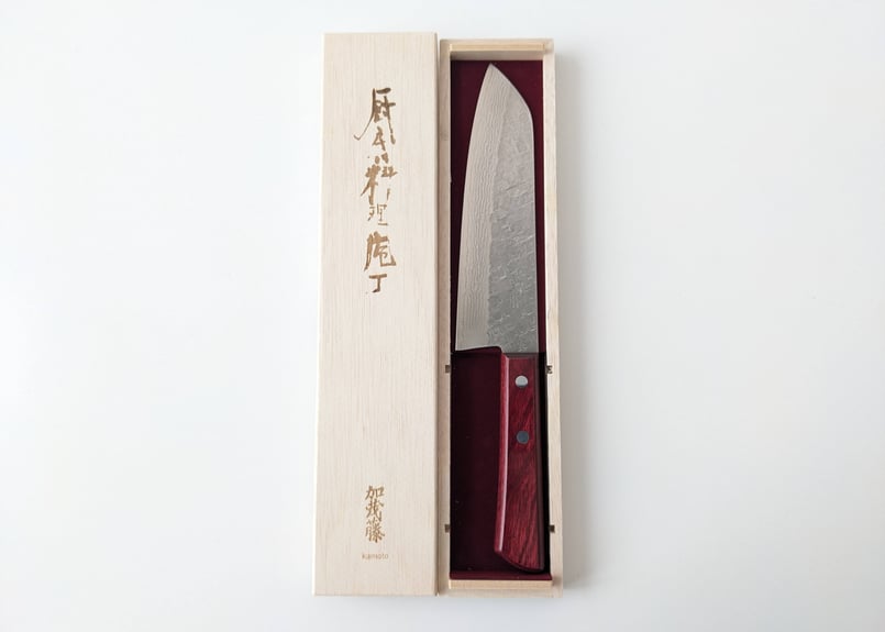 G2219 | VG5積層 | 三徳鎚目 | 赤合板 | 木箱 | タケフナイフ G2219 | VG5積層 | 三徳鎚目 | 赤合板 | 木箱 | タケフナイフ