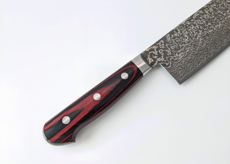 D0400 | VG10ダマスカス | 鍔付菜切165 | タケフナイフビレッジ公式
