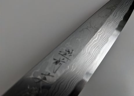 C0703 |  白紙積層 | 柳刃240 | 水牛+朴木