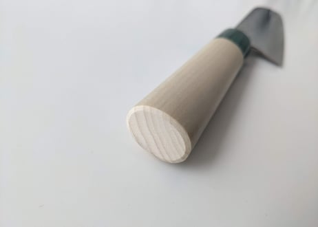 QK0006 | VG7積層 | 小三徳 | 朴木丸柄 (緑)