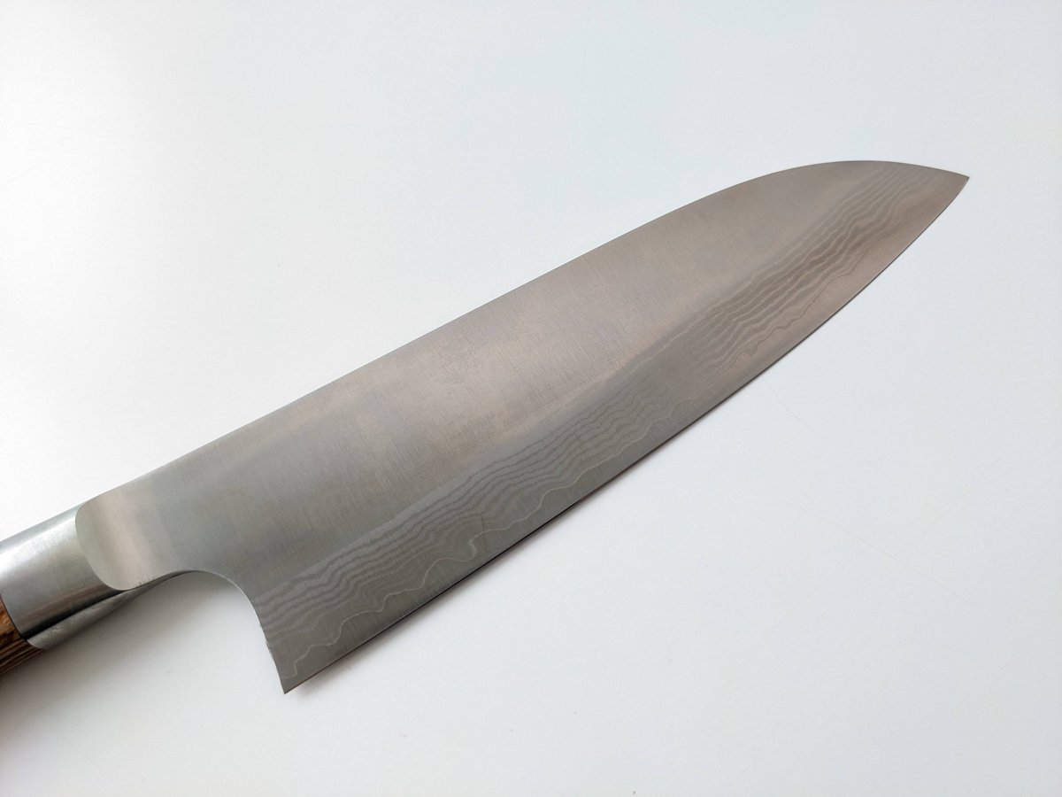 クレウス　三徳 包丁　V金10号　タケフナイフヴィレッジ　研ぎ済み　美品 クレウス 三徳 包丁 V金10号 タケフナイフヴィレッジ 研ぎ済み 美品