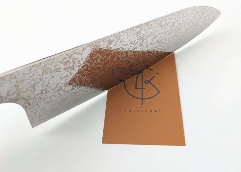 X0006 | ATS34積層 | 三徳180 | 樫拭き漆八角柄 | タケフナイフ