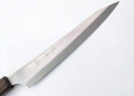 Z0318 | VG-XEOS | 新月光 - GEKKO-  | 筋引240 | 磨き仕上げ | 樫拭き漆八角柄