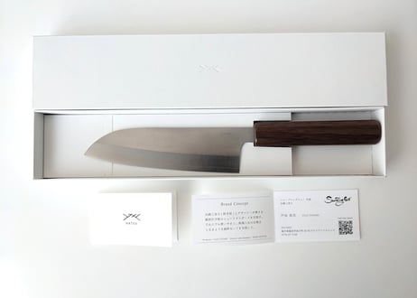 QE0011 | HATSU | VG7 | 三徳 | ウォルナット八角柄