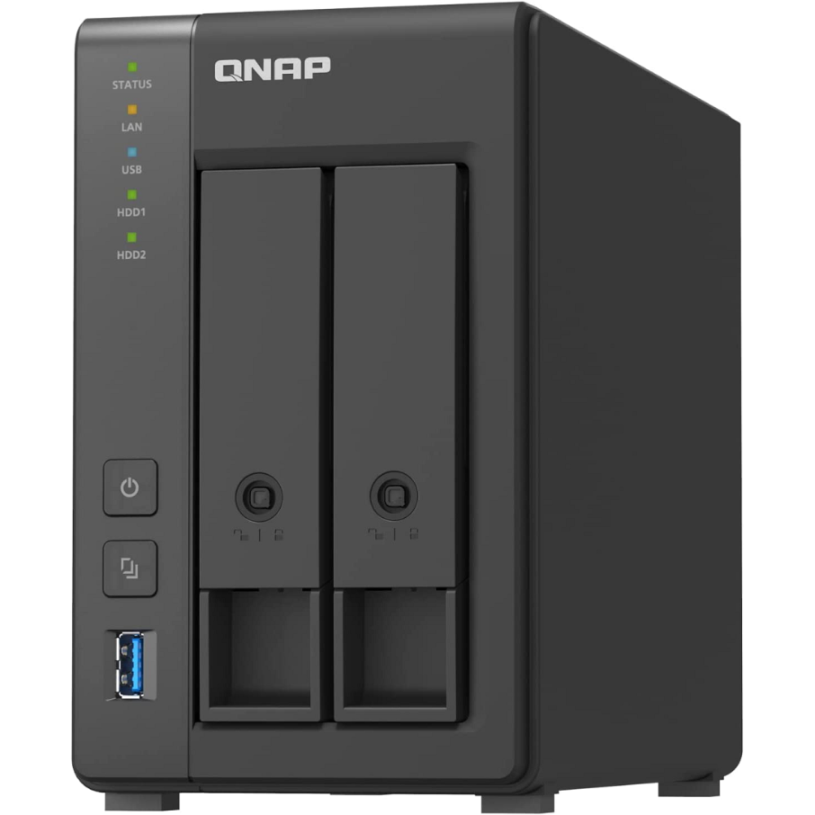 QNAP TS-231K-B NAS 2TB (2TBx2 Raid-1