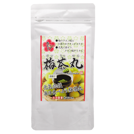 【火の國屋オリジナル】 元気応援！梅茶丸（80ｇ）約400粒