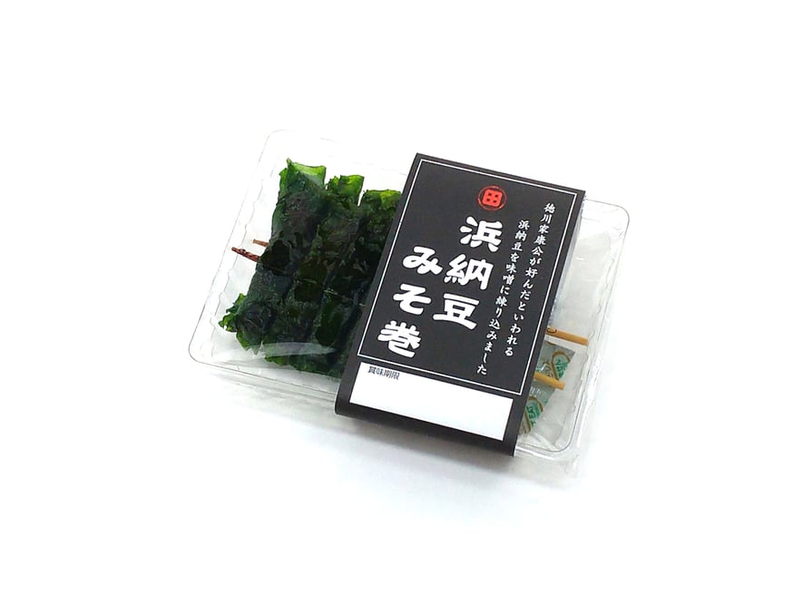 新商品 浜納豆・浜納豆みそ巻 | 浜松銘品《香り巻・まるとう佃煮