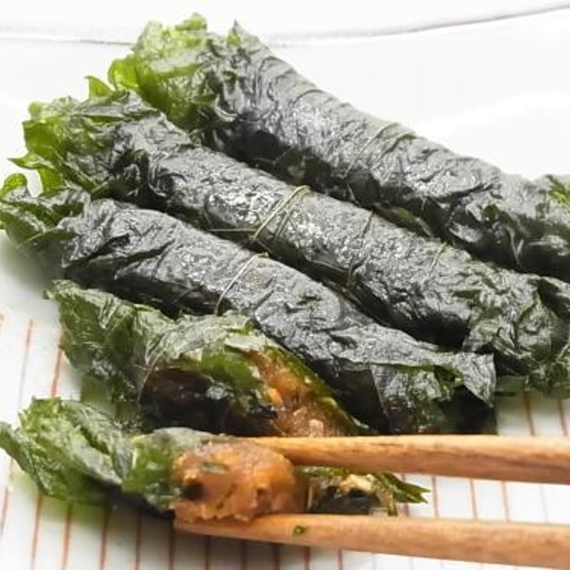 えごまみそ巻2串 | 浜松銘品《香り巻・まるとう佃煮》 松香堂【公式