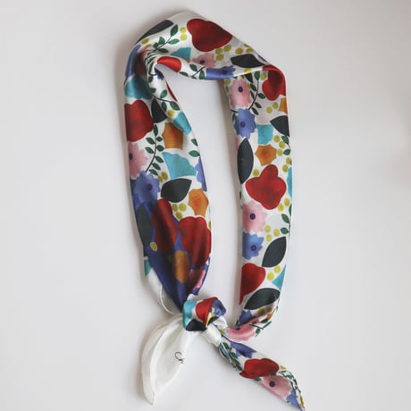 scarf <Flower hug>