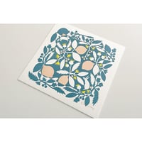 LETTER PRESS POSTER <lemon tree>