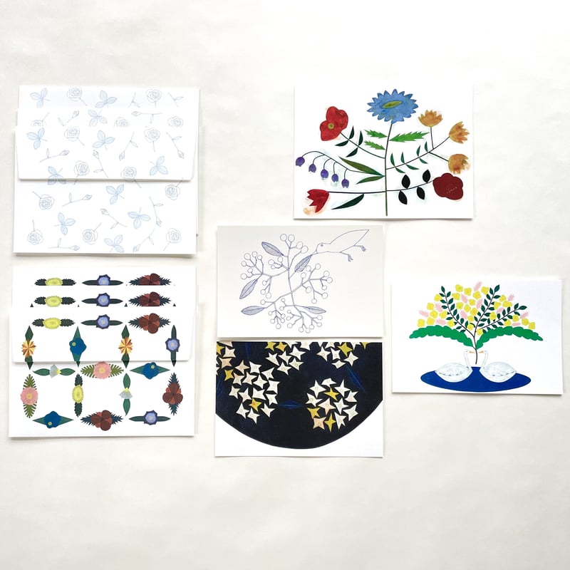 ポストカード＆封筒セット | chihiro yasuhara STORE