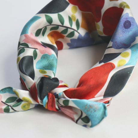 mini scarf < Flower hug >