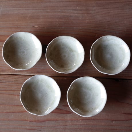 灰釉　豆皿