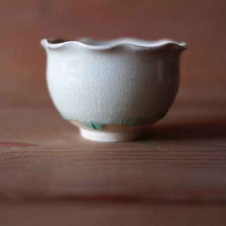 灰釉　丸小鉢