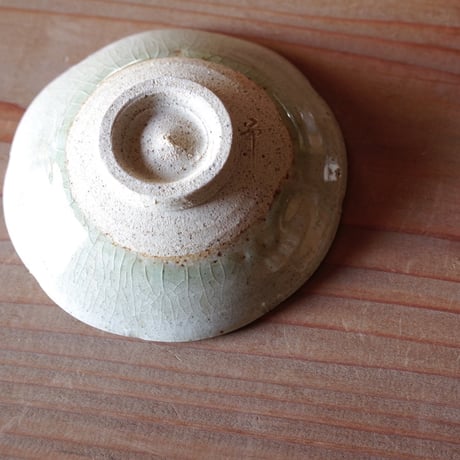 灰釉　豆皿