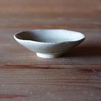 灰釉　豆皿
