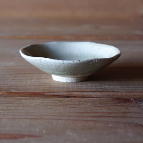 灰釉　豆皿