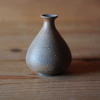 焼締　一輪挿し