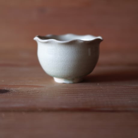 灰釉　丸小鉢