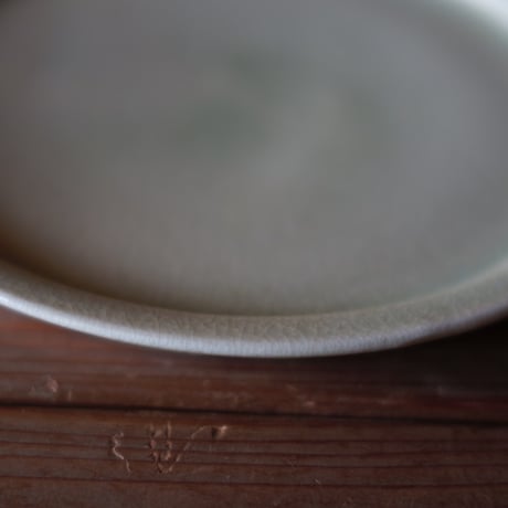 灰釉　平皿
