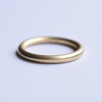 K18yg marriage ring.