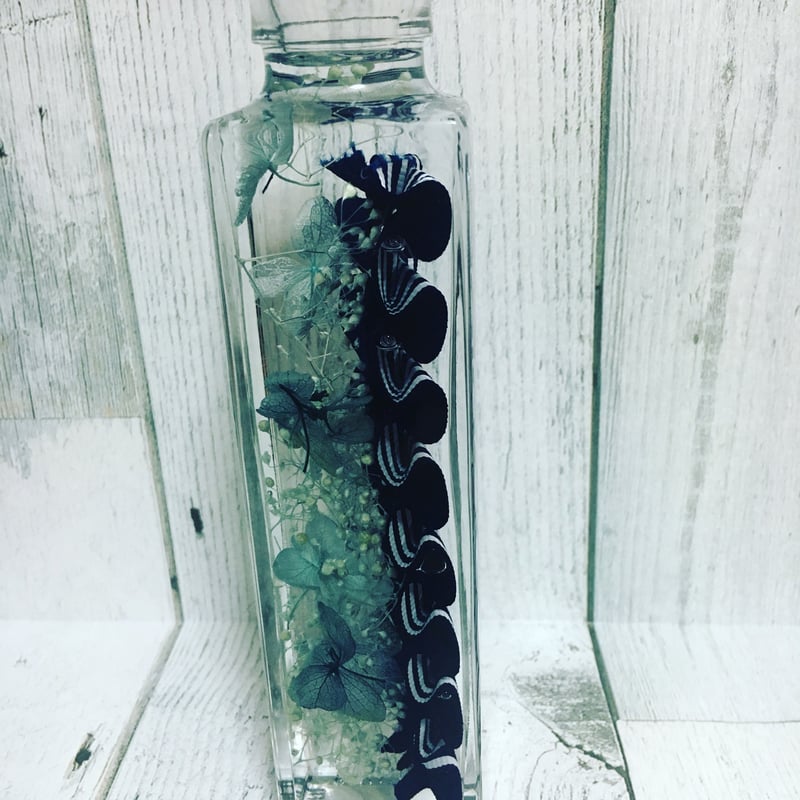 ◆ハーバリウム　185  ツリーbottleアレンジ*.:。✿*゜¨ ◇ハーバリウム185 ツリーbottleアレンジ*.:。✿*゜¨