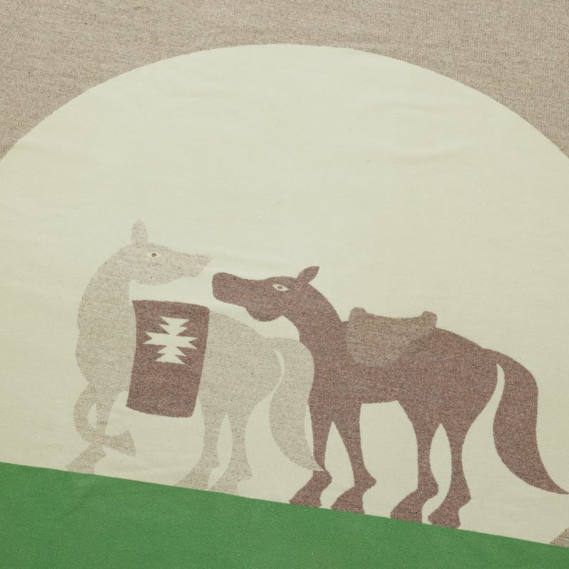 PENDLETON × YUSUKE HANAI Blanket Robe | pacific