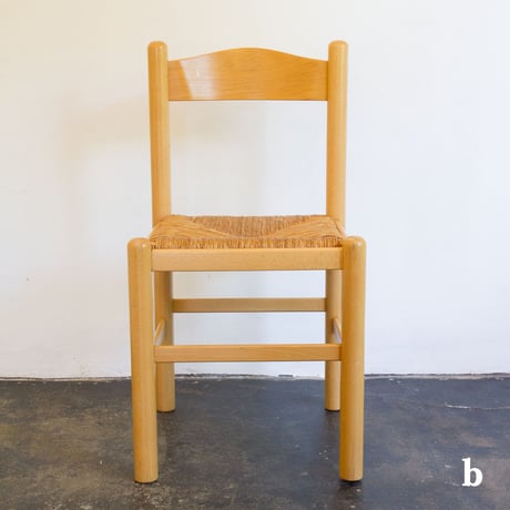 1980s Loewen stein Side Chair Set (paper cord)