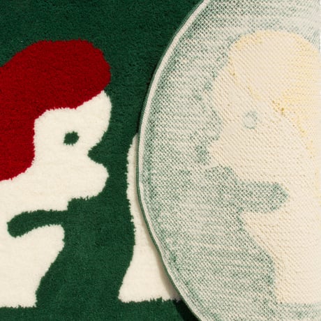 Tomoe Miyazaki "横顔3人" Rug