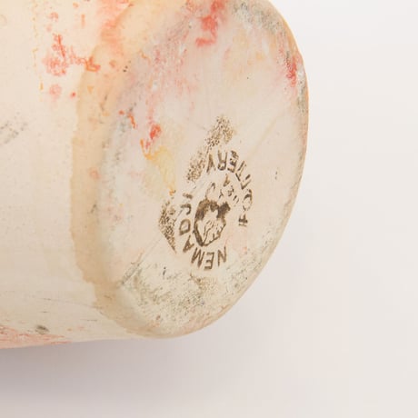 Nemadji pottery flower vase