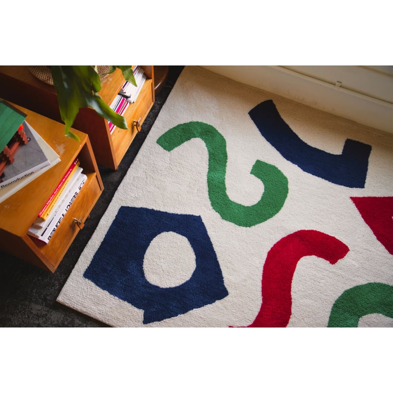 Keita Miyairi ”植物園” Living Rug | pacificacollec