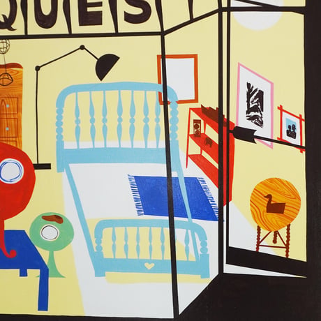 Josh Stover " Antique Store At Night "