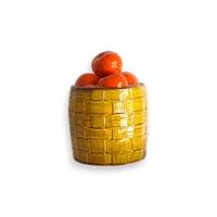 Basket of Fruit cookie jar (M)